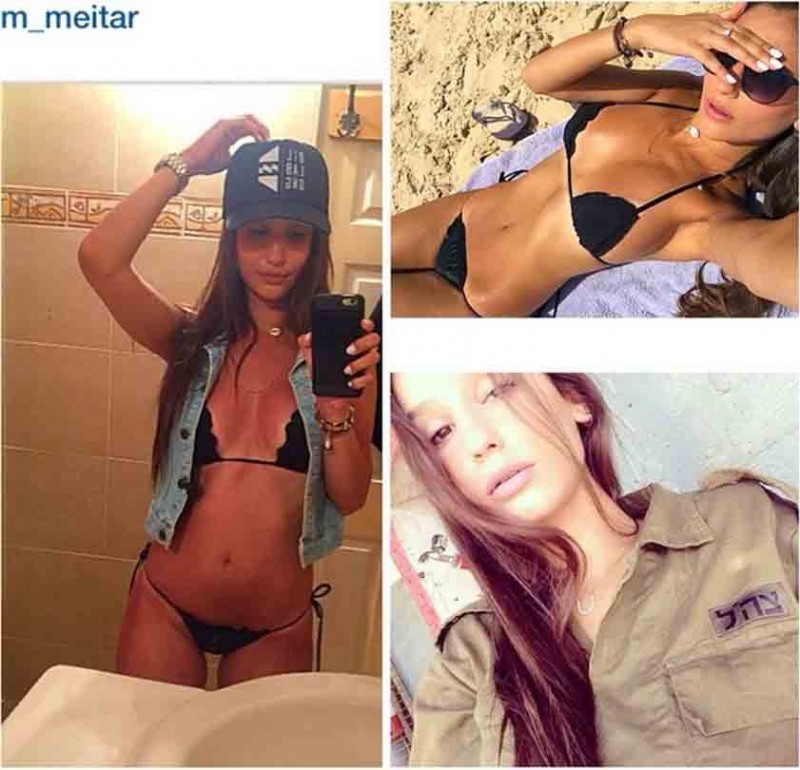 这些场上厮杀的以色列女兵~褪下军装原来如此惊艳！