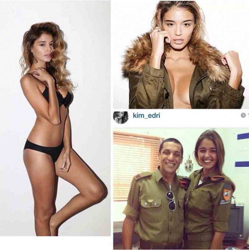 这些场上厮杀的以色列女兵~褪下军装原来如此惊艳！