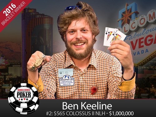 2016 WSOP: 良心牌手Ben Keeline将部分奖金用于慈善