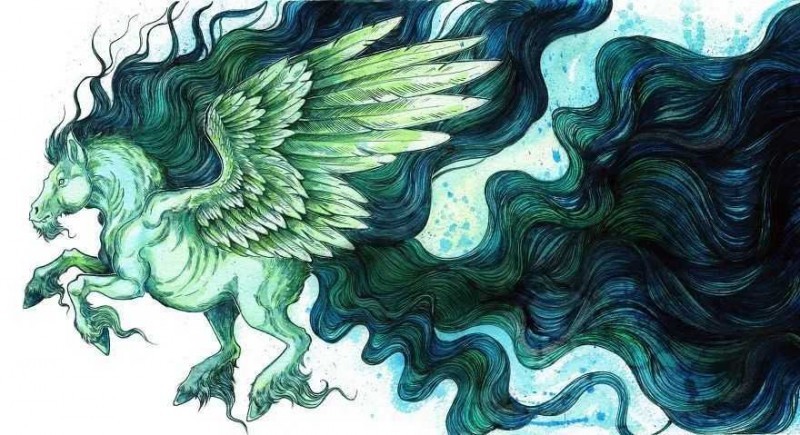 《威尔士怪兽与神兽》插画集 民间传说中的古怪生物