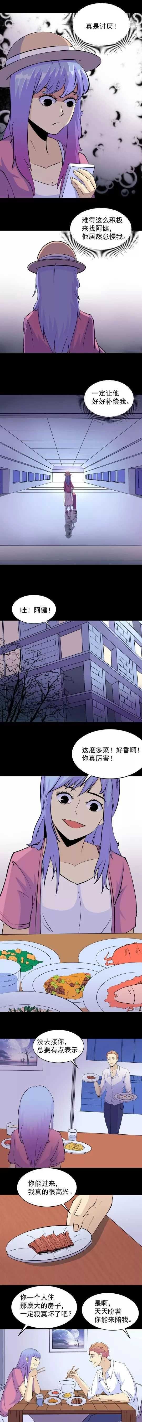 恐怖漫画《嬗变》 医生男朋友会是杀人凶手吗