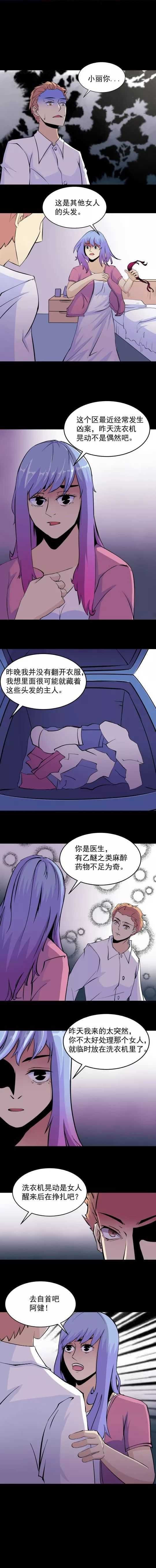 恐怖漫画《嬗变》 医生男朋友会是杀人凶手吗