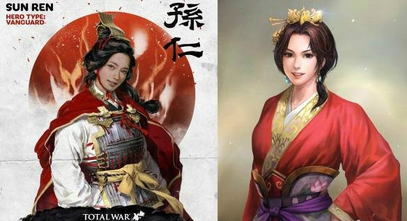 《全面战争三国》与《三国志13  》人设画像pk你更爱哪款