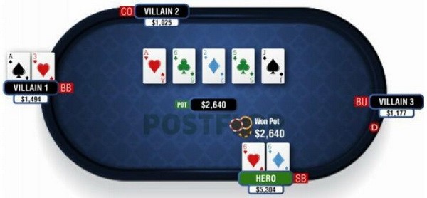 【6upoker】德州扑克在干燥公共牌面游戏暗三条-2