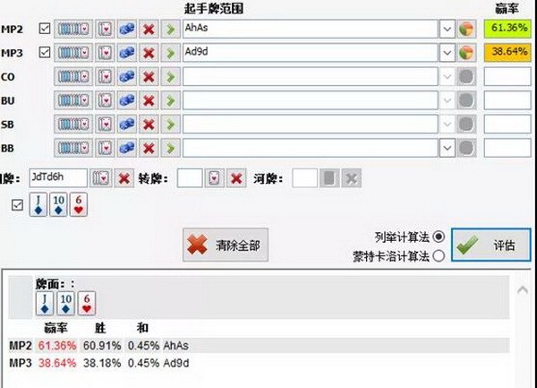 德州扑克基础数学系列：补牌