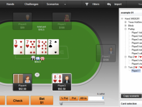 【6upoker】PokerSnowie研究：25%底池大小下注牌例-1