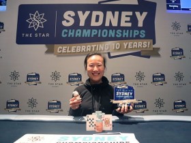 【6upoker】Sosia Jiang赢得悉尼锦标赛豪客赛冠军，奖金A$266,000