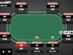 【6upoker】​牌局分析：翻牌圈击中暗三条，是否慢玩？
