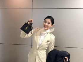 【6upoker】韩国正妹空姐 甜美气质迷人让人不想下飞机