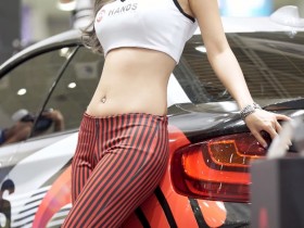 【6upoker】韩国性感女模Han Soul车展直拍20200402