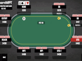 【6upoker】德州扑克按钮位置的AJo面对前位加注应该如何行动？
