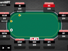 【6upoker】牌局分析:翻牌圈顶对遭遇check-raise,如何行动?