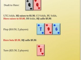【6upoker】​六人桌常规局典型牌例100手-6