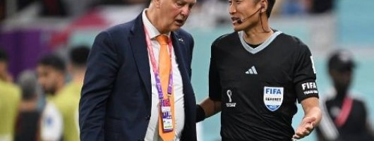 迈博体育：马宁等中国裁判结束世界杯执法