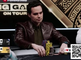 【EV扑克】话题 | 河牌扼杀巨池!Alan Keating与Lex Veldhuis的50万美金对决功亏一篑