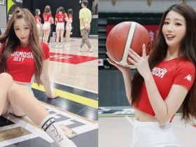 【6upoker】「啦啦隊小甜心」紙片腰下嫩腿猛伸,粉絲視線直搗「性感三角帶」