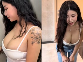 【6upoker】影/兇猛鄰居「艾瑪Emma」巨乳跑跳碰,「誠意道謝」讓人不小心繳房租!