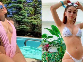 【6upoker】青春無敵!「17歲甜心正妹」深V開中路 「渾圓嫩乳」散發焦糖奶香