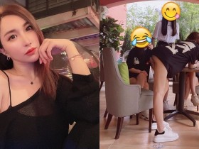 【6upoker】性感下身失蹤裝被偷拍!「F罩杯奶油妹」Maggie白嫩蜜桃臀弧度好驚人