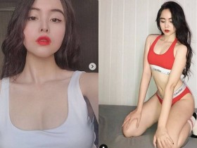 【6upoker】正妹養眼運動內衣「誘惑力十足」,挑逗的魅惑眼神太撩人!