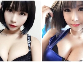 【6upoker】短髮女甜心「希維亞」! 火辣比基尼照好兇悍,F奶快爆出來了!