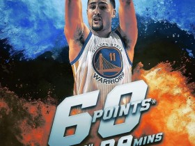 【6upoker】NBA本季最高分! 湯普森噴火狂飆60分