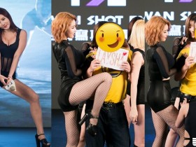 【6upoker】最狂女團LAYSHA使出「胯下甩髮」啦!福利時間「絲襪貼肉」紛絲褲襠鼓鼓der!