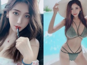 【6upoker】人瘦波又大!極品正妹「Chobits」超猛乳波放送,比基尼照hen有誠意!