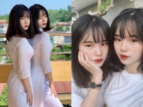 【6upoker】越南17歲「爆乳雙胞胎」辣穿奧黛!超緊繃「貼身曲線」引暴動啦