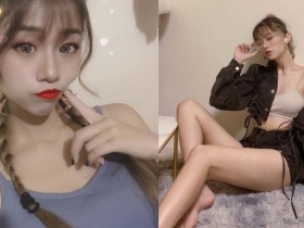 【6upoker】大尺度辣模 Verna 曬美腿祝 JKF 生日快樂!「高衩+網襪」猛吸千讚