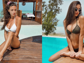 【6upoker】乳量滿滿!比基尼奶妹「中路大開」渾圓Q彈罩不住 翹挺美臀後座力超強