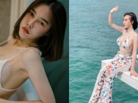 【6upoker】巨乳女友泰國度假「美胸大溢出」!乍看以為是「三顆球」在走動!