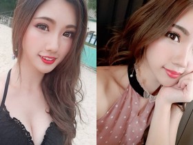 【6upoker】正妹「張倫倫」蕾絲比基尼太誘惑,底下挖空造型「好曲線曝光」!