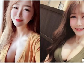 【6upoker】巨乳超傲人!正妹「豐滿美乳」太兇了,自拍露出「超長事業線」!