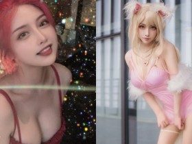 【6upoker】超暴力身材曲線!「巨乳紅髮妹」cosplay精緻迷人,角色出招獸耳美乳齊放!