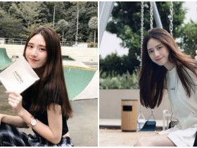 【6upoker】氣質美少女KEYI渾身散發「青春感」,盪鞦韆時的甜笑看了馬上心動!