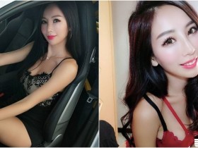 【6upoker】姐帶你兜風!「火辣正妹」手握方向盤好霸氣,性感曲線看了好想上車啊~