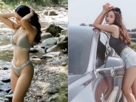 【6upoker】長腿部落客「A栗」健美身材超犯規 露出馬甲線高調「炫腹」