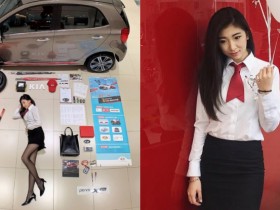 【6upoker】香車美人一次包軌!汽車業代「Fufu Yang」開箱曬纖長美腿,這下買車都得跑台中啦!