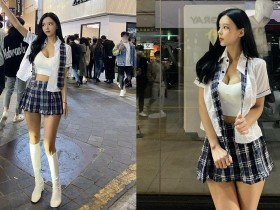 【6upoker】Zara前「美腿辣妹」兇猛視角太吸眼球啦!飽滿好身材讓人忍不住回頭