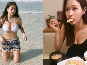 【6upoker】今夏最後一波乳浪!氣質網美「比基尼乳量驚人」,用餐直接被低胸背心出賣啦!