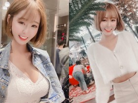 【6upoker】短髮控最愛!甜心正妹「胸前份量好雄厚」,甜甜一笑超吸粉!