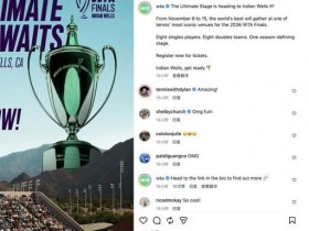 WTA年终总决赛提前告别利雅得:中东体育投资的“撒钱战术”进入新阶段,大发体育助力你的致富之路!