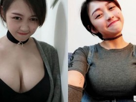 【6upoker】上衣崩壞!「巨乳萌妹」太敲貴,「渾圓雙球」份量實在太大,根本用奶奶霸淩衣服!