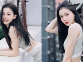 【6upoker】「淡江小天菜」頂樓展「銷魂紙片腰」,絕美燦笑直搗網友理智