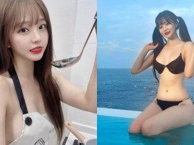 【6upoker】「童顏雪乳」的超H直播主正妹,「裸體圍裙」下廚露出白嫩側乳好美味!