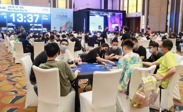 【6upoker】2021CPG济南站 | 主赛总人数1276，350位选手成功进入复赛