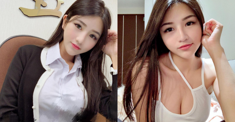 【6upoker】火辣小隻馬OL「陳渺渺」襯衫扣子被撐爆　在家只穿低胸罩不住白嫩美乳！