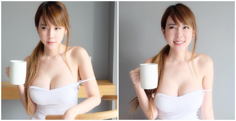 【6upoker】要不要喝奶茶？「巨乳正妹」請你喝最香濃的泰式奶茶，火爆畫面讓人食指大動！