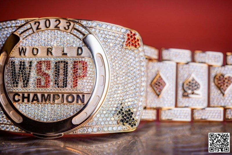 【EV扑克】2023WSOP主赛金手链有多贵?光黄金就用了500克!
